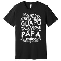 Camisa De Hombre Mejor Papa Del Mundo Para Dia Del Padre Premium T-Shirt