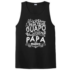 Camisa De Hombre Mejor Papa Del Mundo Para Dia Del Padre PosiCharge Competitor Tank