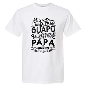 Camisa De Hombre Mejor Papa Del Mundo Para Dia Del Padre Garment-Dyed Heavyweight T-Shirt