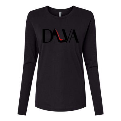 Cool Diva Heels Womens Cotton Relaxed Long Sleeve T-Shirt