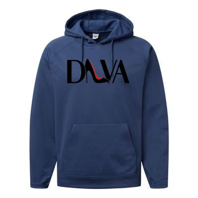 Cool Diva Heels Performance Fleece Hoodie