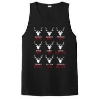 Christmas Deer Hunters All Of SantaS Reindeer PosiCharge Competitor Tank