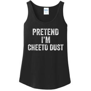 Cheeto Dust Halloween Costume Pretend IM Cheeto Dust Ladies Essential Tank