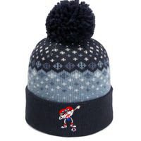 Croatia Dabbing Heart Hrvatska Soccer Team Croatia Flag The Baniff Cuffed Pom Beanie