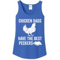 Chicken Dads Have The Best Peckers Love Chickens Father Day Cool Gift Ladies Essential Tank