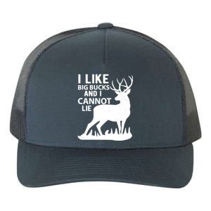 Cool Deer Hunting Design: I Like Big Bucks And I Cannot Lie Meaningful Gift Yupoong Adult 5-Panel Trucker Hat