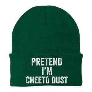 Cheeto Dust Halloween Costume Pretend IM Cheeto Dust Knit Cap Winter Beanie