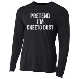 Cheeto Dust Halloween Costume Pretend IM Cheeto Dust Cooling Performance Long Sleeve Crew