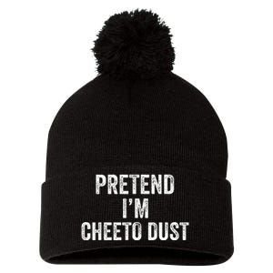 Cheeto Dust Halloween Costume Pretend IM Cheeto Dust Pom Pom 12in Knit Beanie