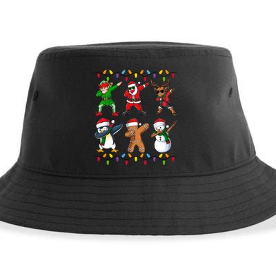 Christmas Dab Holiday Festive Sustainable Bucket Hat