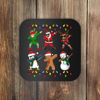 Christmas Dab Holiday Festive Coaster