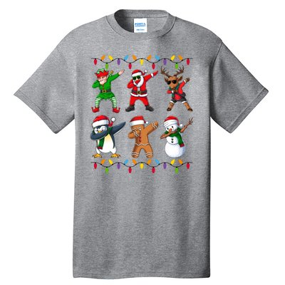 Christmas Dab Holiday Festive Tall T-Shirt