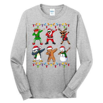 Christmas Dab Holiday Festive Tall Long Sleeve T-Shirt