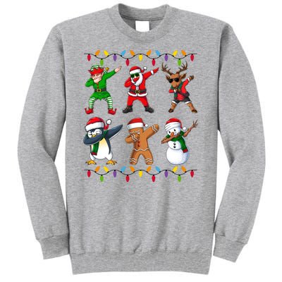 Christmas Dab Holiday Festive Tall Sweatshirt