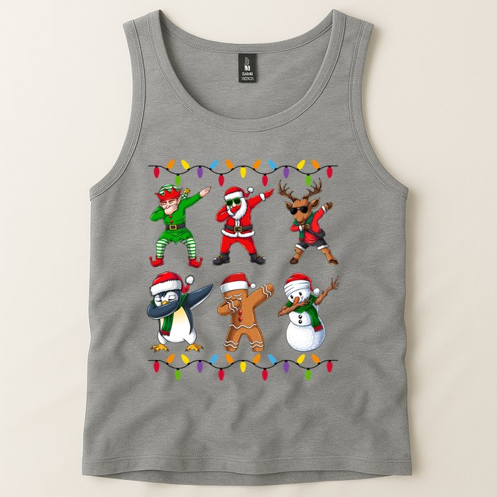 Christmas Dab Holiday Festive Tank Top