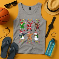Christmas Dab Holiday Festive Tank Top