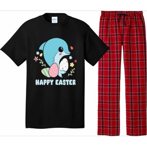 Cute Dolphin Happy Easter Day Egg Hunter Cute Gift Pajama Set