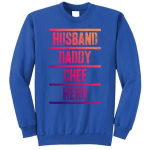 Chef Dad Husband Fathers Day Cute Gift Sweatshirt