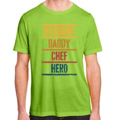 Chef Dad Husband Fathers Day Meaningful Gift Adult ChromaSoft Performance T-Shirt