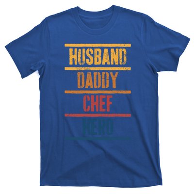 Chef Dad Husband Fathers Day Meaningful Gift T-Shirt