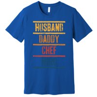 Chef Dad Husband Fathers Day Meaningful Gift Premium T-Shirt