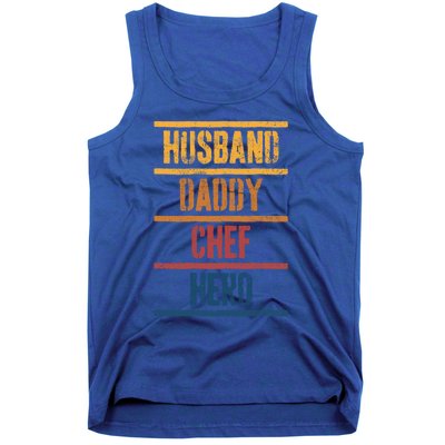 Chef Dad Husband Fathers Day Meaningful Gift Tank Top