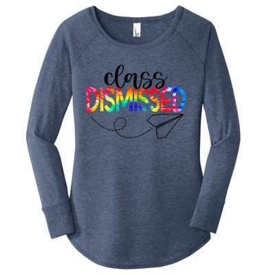 Class Dismissed Happy Last Day Of School Teacher Student Gift Women's Perfect Tri Tunic Long Sleeve Shirt