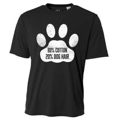 Cotton Dog Hair Traces Of Dog Dog Sayings Cooling Performance Crew T-Shirt