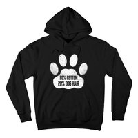 Cotton Dog Hair Traces Of Dog Dog Sayings Hoodie