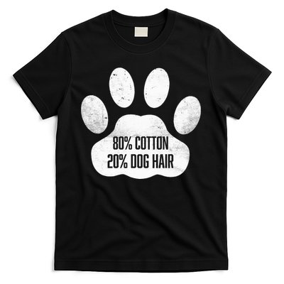 Cotton Dog Hair Traces Of Dog Dog Sayings T-Shirt