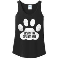 Cotton Dog Hair Traces Of Dog Dog Sayings Ladies Essential Tank