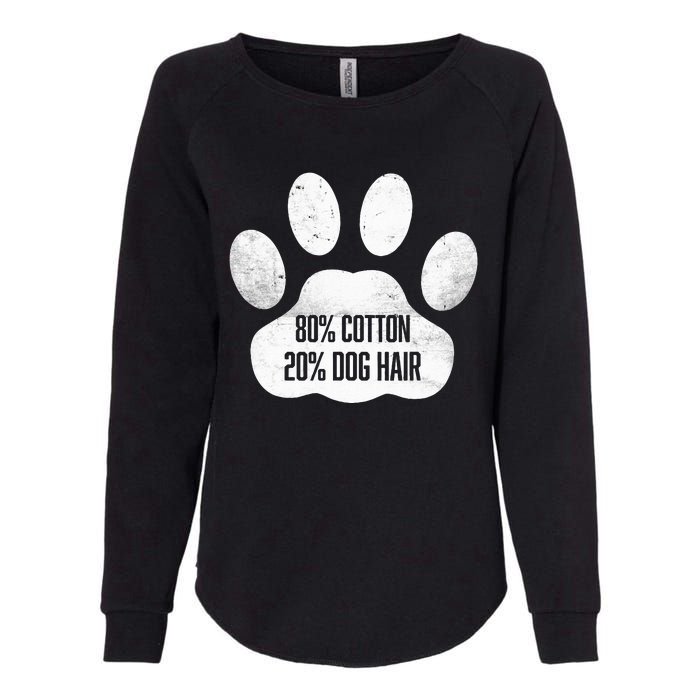 Cotton Dog Hair Traces Of Dog Dog Sayings Womens California Wash Sweatshirt