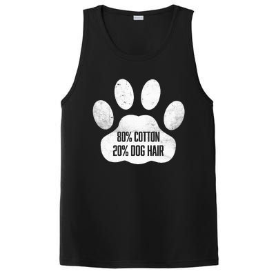 Cotton Dog Hair Traces Of Dog Dog Sayings PosiCharge Competitor Tank