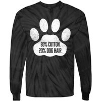 Cotton Dog Hair Traces Of Dog Dog Sayings Tie-Dye Long Sleeve Shirt