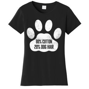 Cotton Dog Hair Traces Of Dog Dog Sayings Women's T-Shirt