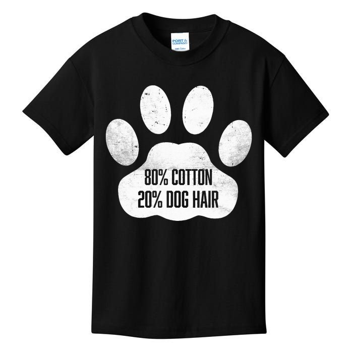 Cotton Dog Hair Traces Of Dog Dog Sayings Kids T-Shirt