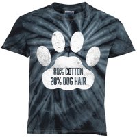 Cotton Dog Hair Traces Of Dog Dog Sayings Kids Tie-Dye T-Shirt