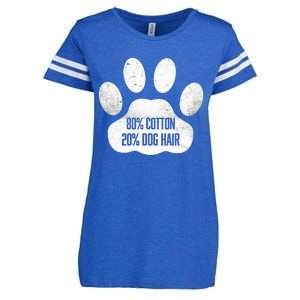 Cotton Dog Hair Traces Of Dog Dog Sayings Enza Ladies Jersey Football T-Shirt