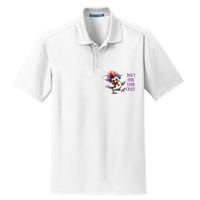 Chicken Don’T Hide Your Crazy Dry Zone Grid Polo