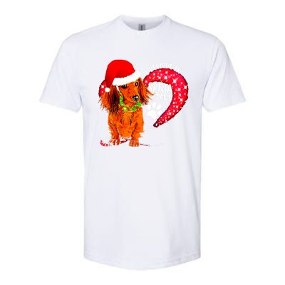 Christmas Dog I Believe In Santa Paws Gift Softstyle CVC T-Shirt