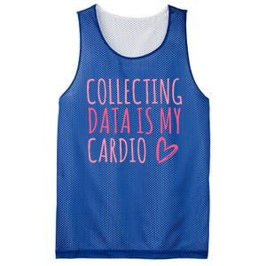 Collecting Data Is My Cardio Autism Behavior Analyst Gift Mesh Reversible Basketball Jersey Tank