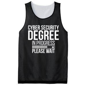 Cybersecurity Degree In Progress Cybersecurity Specialist Mesh Reversible Basketball Jersey Tank