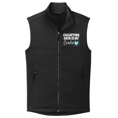 Collecting Data Is My Cardio - Behavior Analyst Collective Smooth Fleece Vest