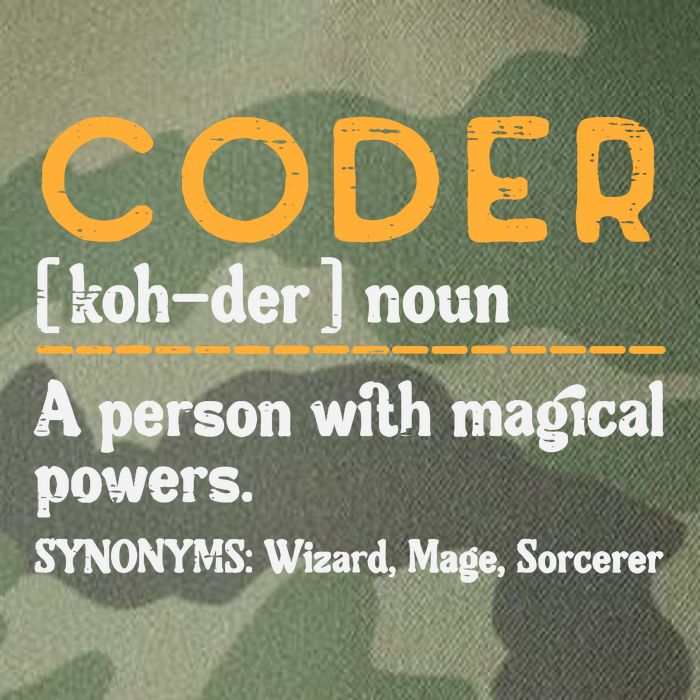 Coder Definiton It Programmer Software Developer Legacy Tie Dye Trucker Hat