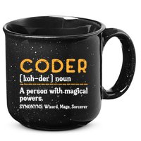 Coder Definiton It Programmer Software Developer 15oz Campfire Ceramic Mug