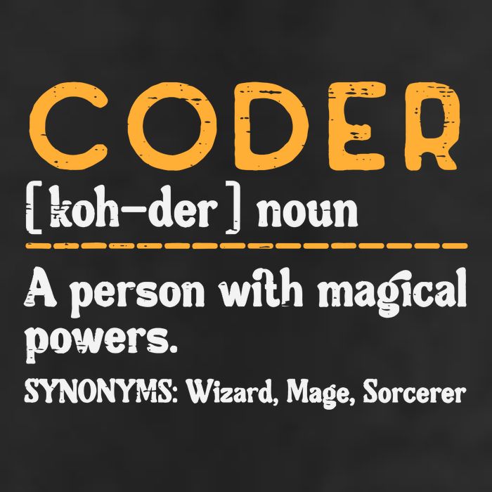 Coder Definiton It Programmer Software Developer Crop Fleece Hoodie