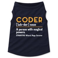 Coder Definiton It Programmer Software Developer Doggie Tank