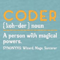Coder Definiton It Programmer Software Developer Sueded Cloud Jersey T-Shirt