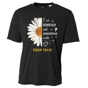 Cute Daisy I Am Fearfully And Wonderfully Made Psalm 13914 Cooling Performance Crew T-Shirt