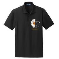 Cute Daisy I Am Fearfully And Wonderfully Made Psalm 13914 Dry Zone Grid Polo